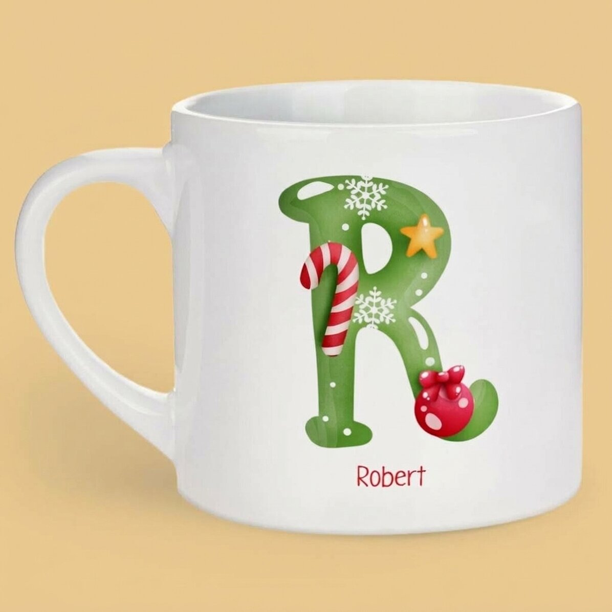 Tazza personalizzata per bambini con nome - Natale
