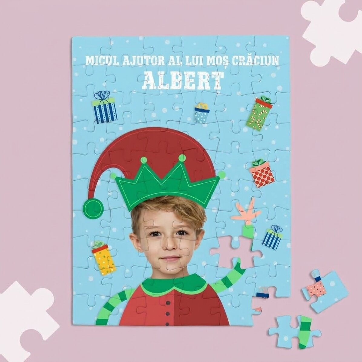 Puzzle personalizzato con foto e testo - L