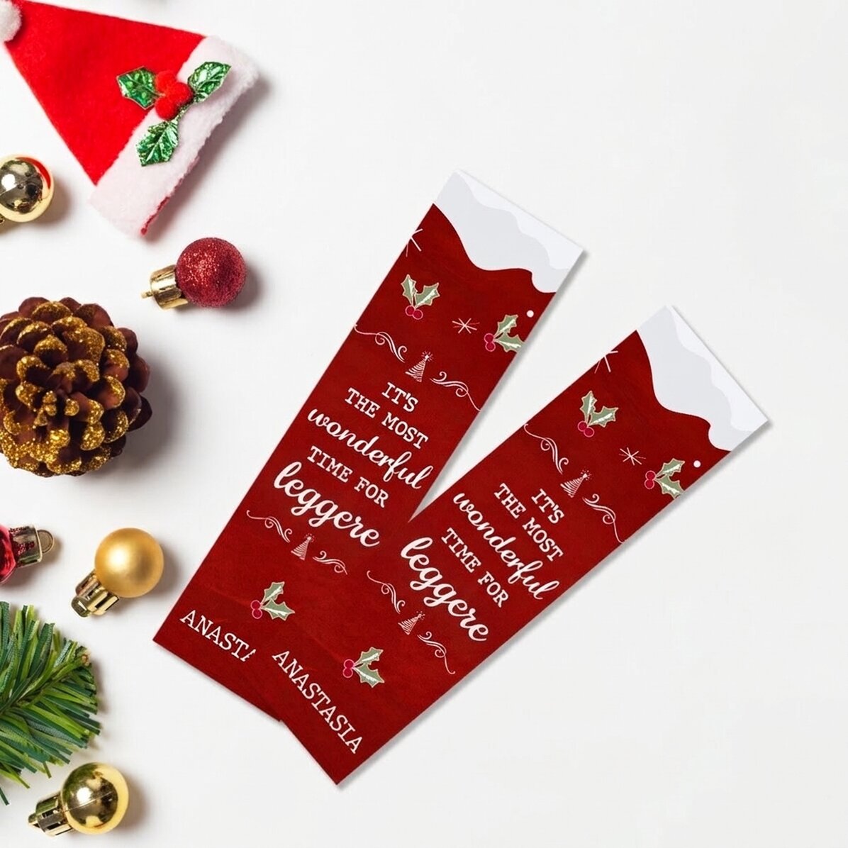 Segnalibro personalizzato con testo - Most wonderful time