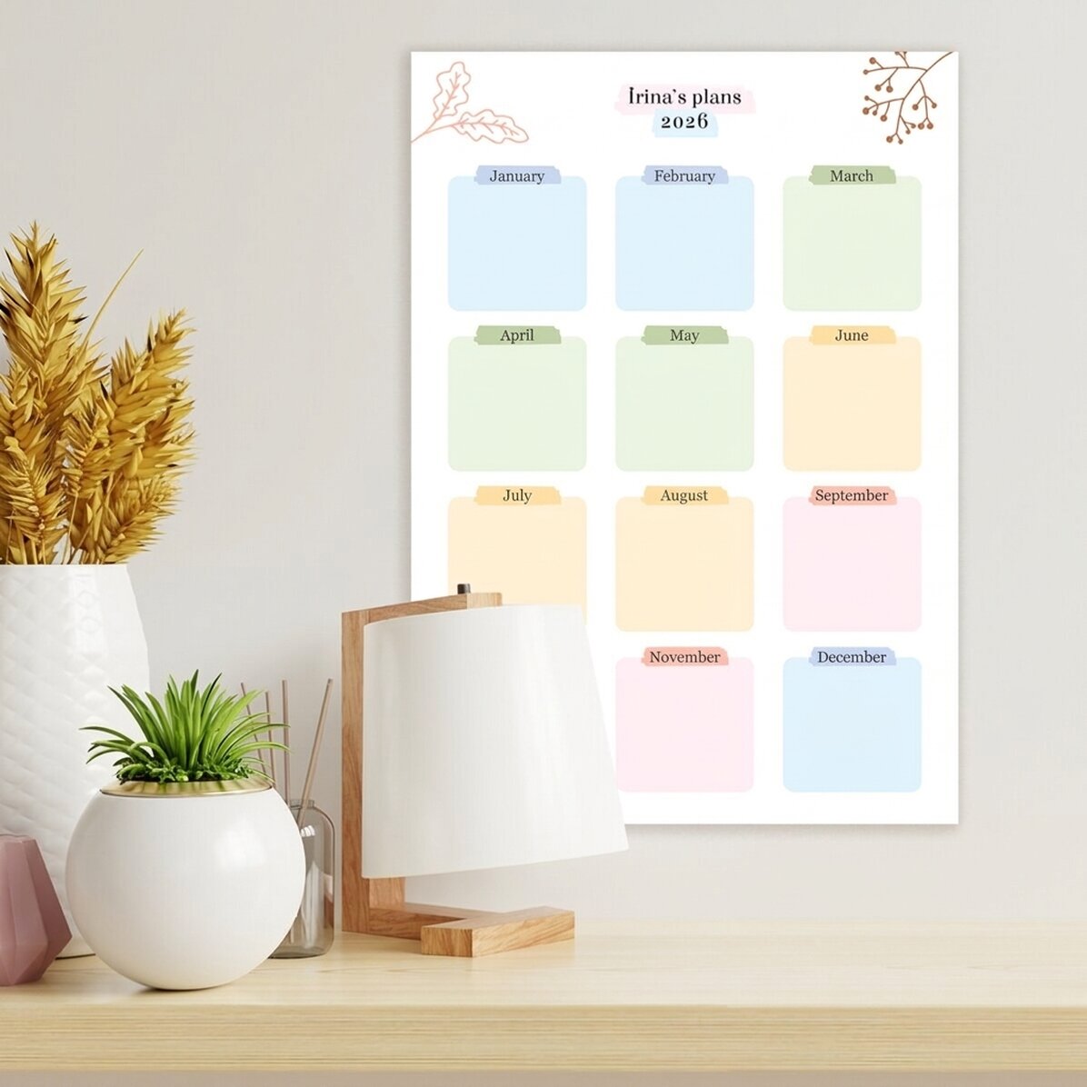 Poster personalizzato - Abbonamento annuale