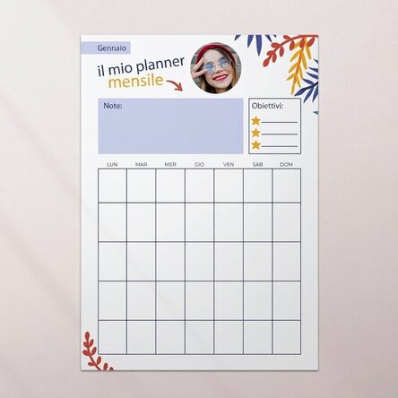 Poster personalizzato - Obiettivi