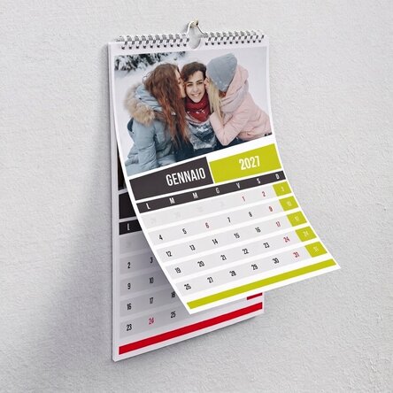 Calendario personalizzato - con le tue foto a colori