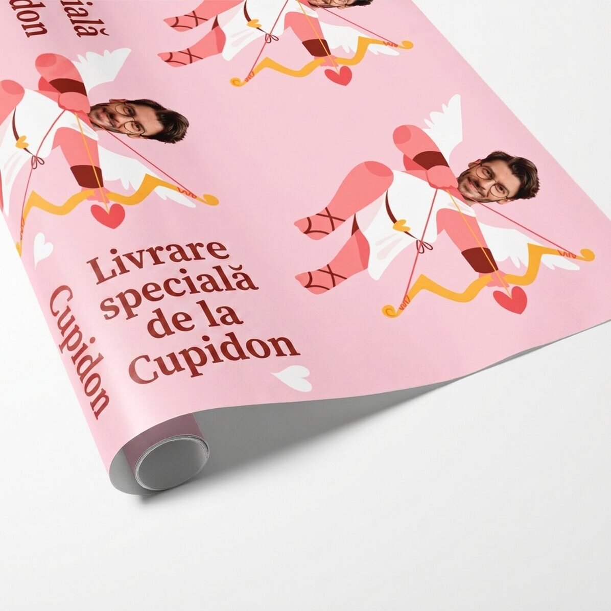 Carta da regalo personalizzata con foto e testo - Cupid