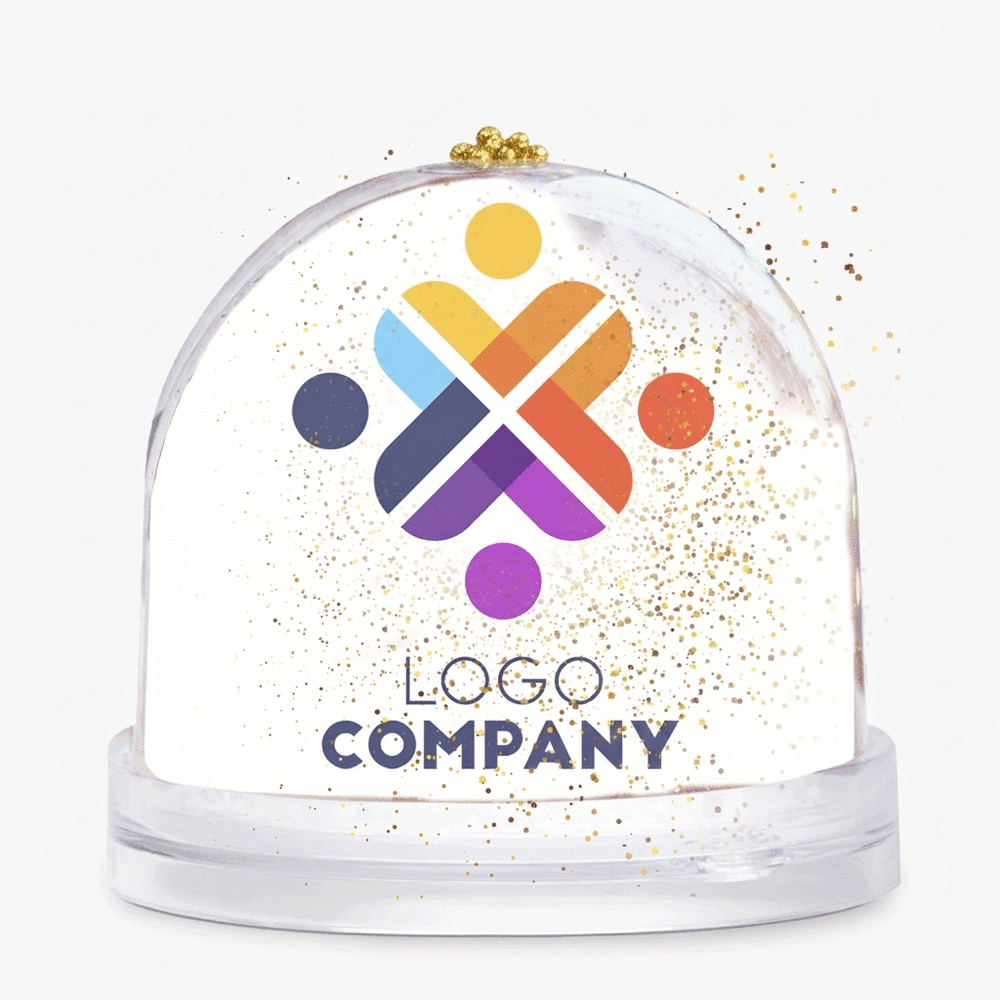 Sfera da scrivania personalizzata con logo