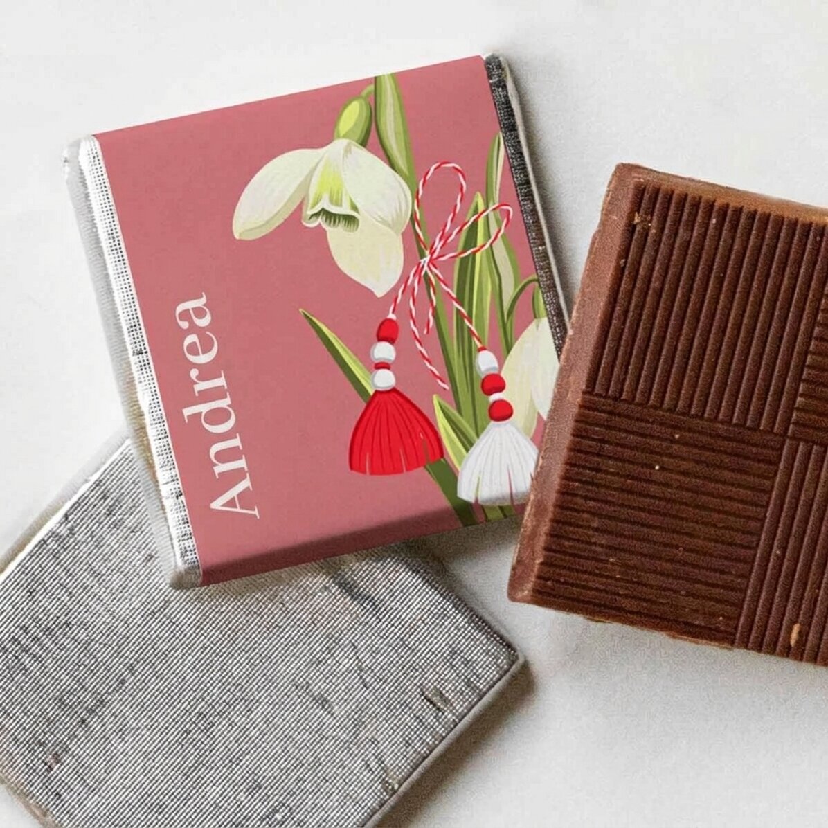 Mini cioccolatino personalizzato con nome