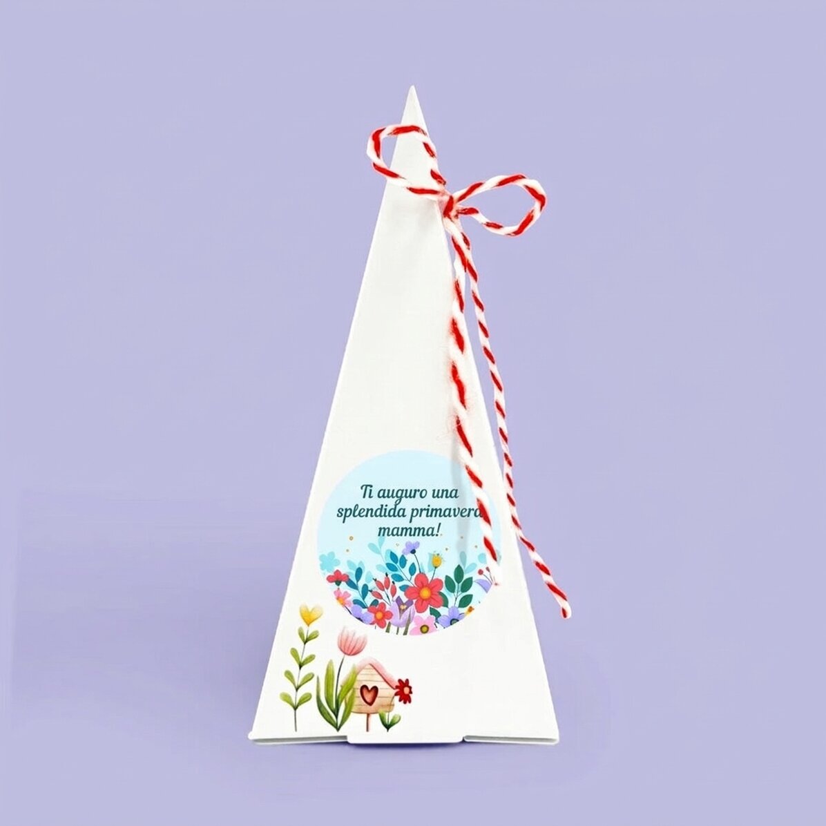 Kit personalizzato per piantare fiori con scritta - Primavera