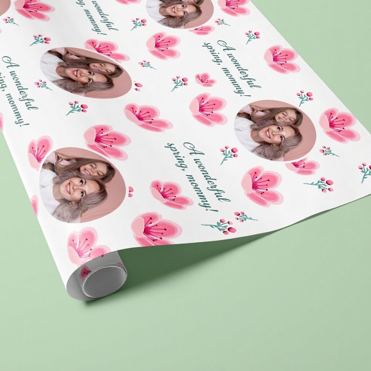 Carta da regalo personalizzata con foto e messaggio - Primavera
