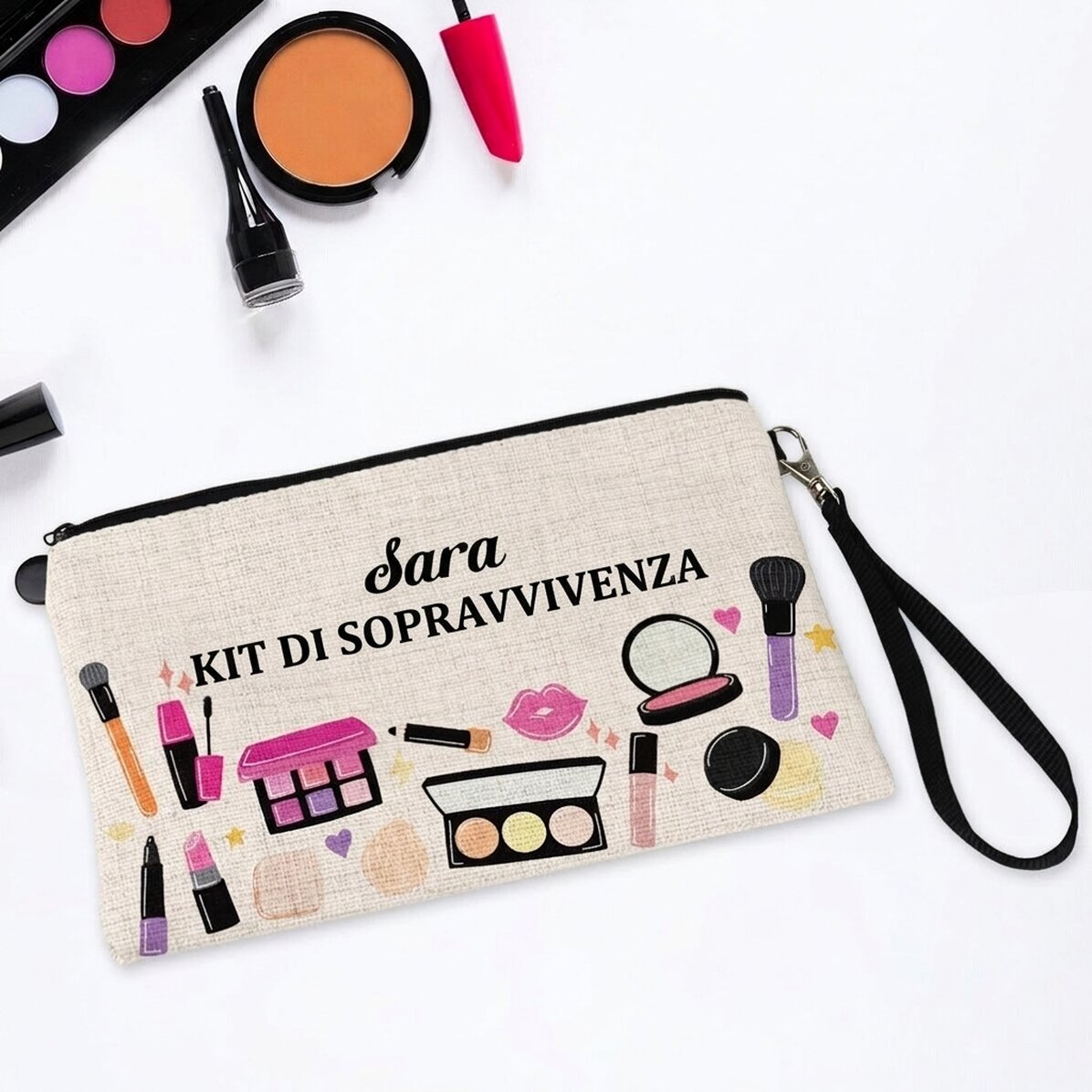 Kit trucco personalizzato con scritta - My Survival Kit
