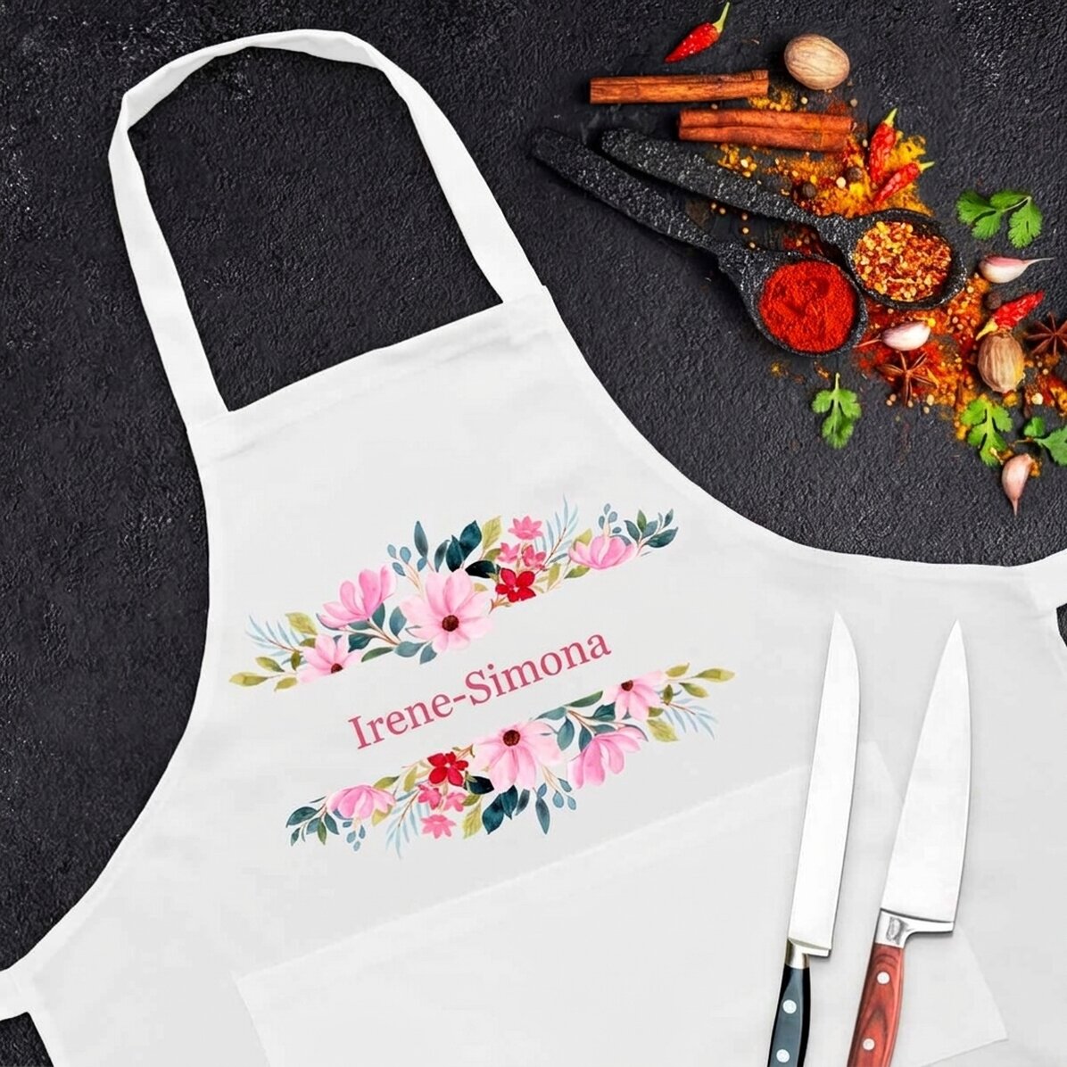 Sort personalizzato con testo - Fiori