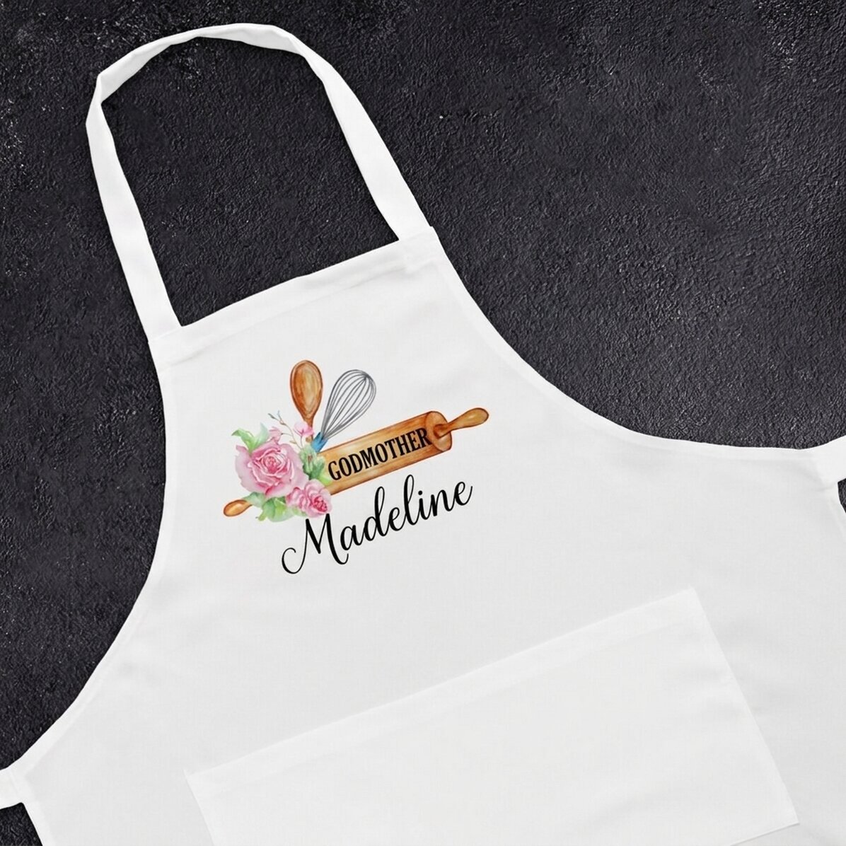 Sortimento personalizzato con dedica per la madrina - Floral