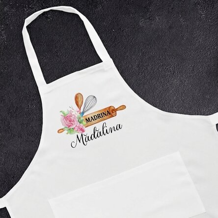 Sortimento personalizzato con dedica per la madrina - Floral
