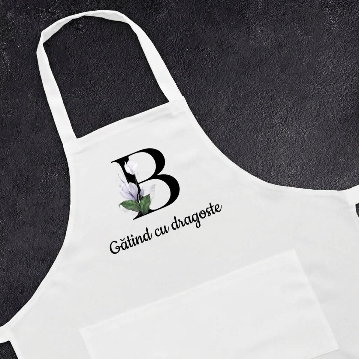 Set personalizzato con iniziale e messaggio - Floral