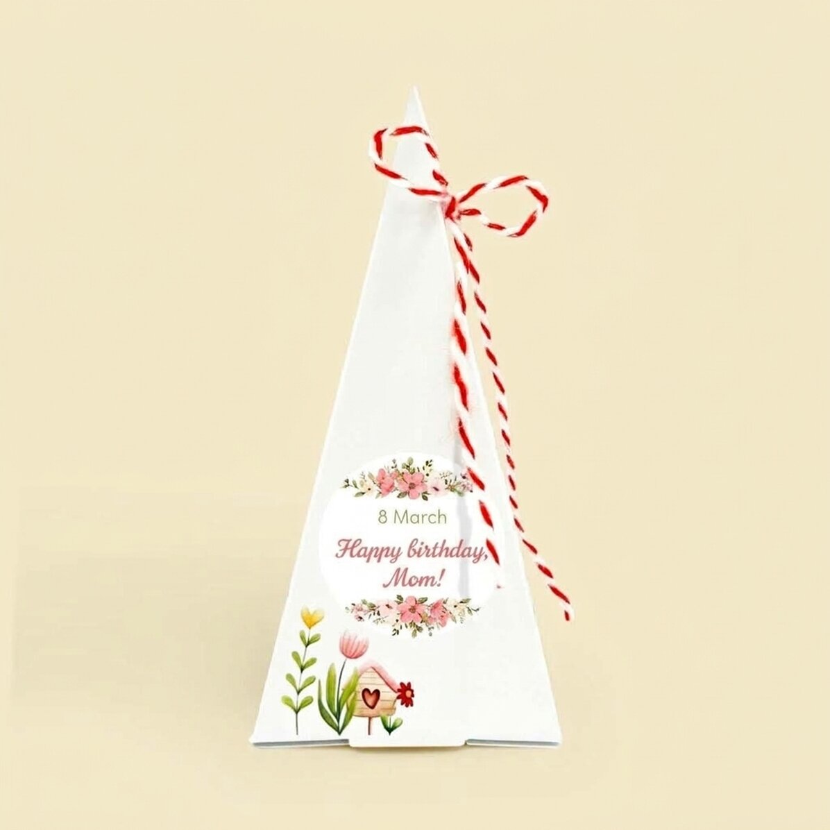 Kit personalizzato per piantare fiori con scritta - Flowers