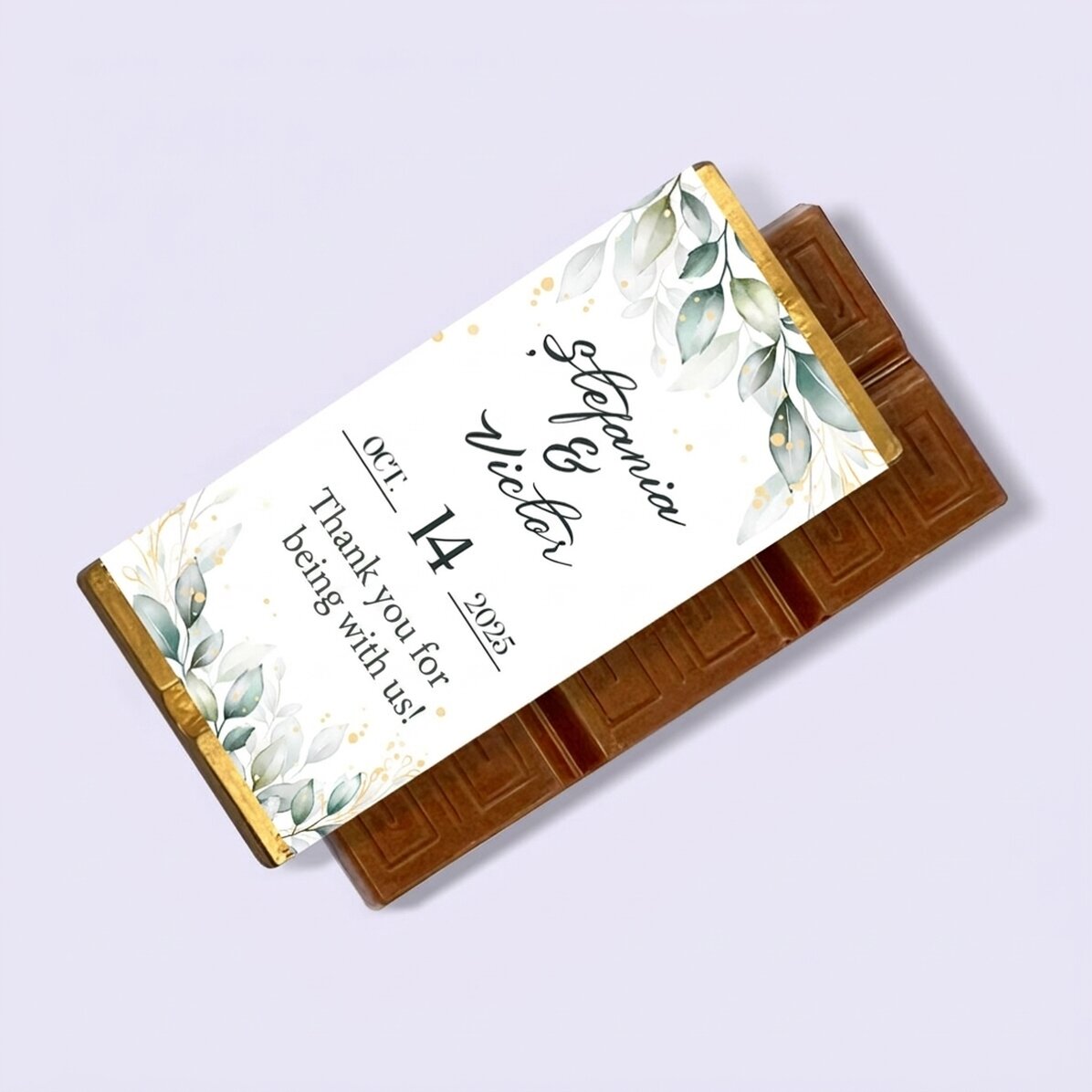 Mini tavoletta di cioccolato personalizzata con messaggio - Momenti speciali