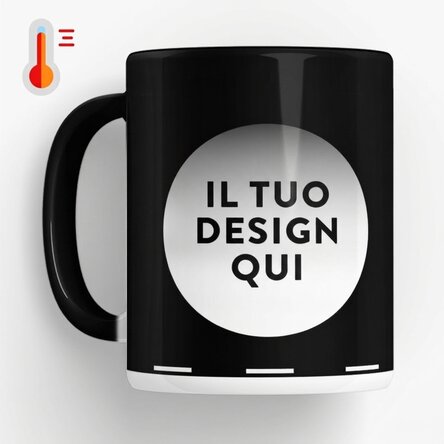 Tazza termosensibile personalizzata con la tua grafica