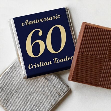 Mini cioccolatino personalizzato con scritta - Compleanno