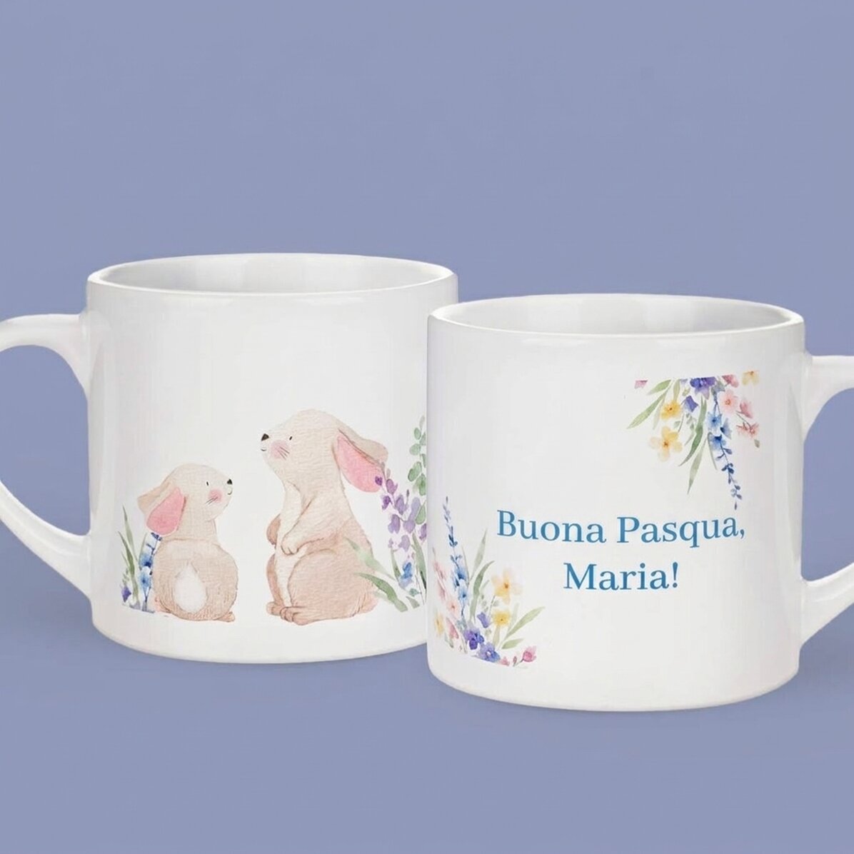 Tazza personalizzata per bambini con nome - Buona Pasqua!