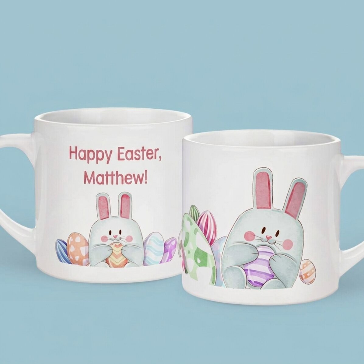Tazza personalizzata per bambini con scritta - Buona Pasqua!