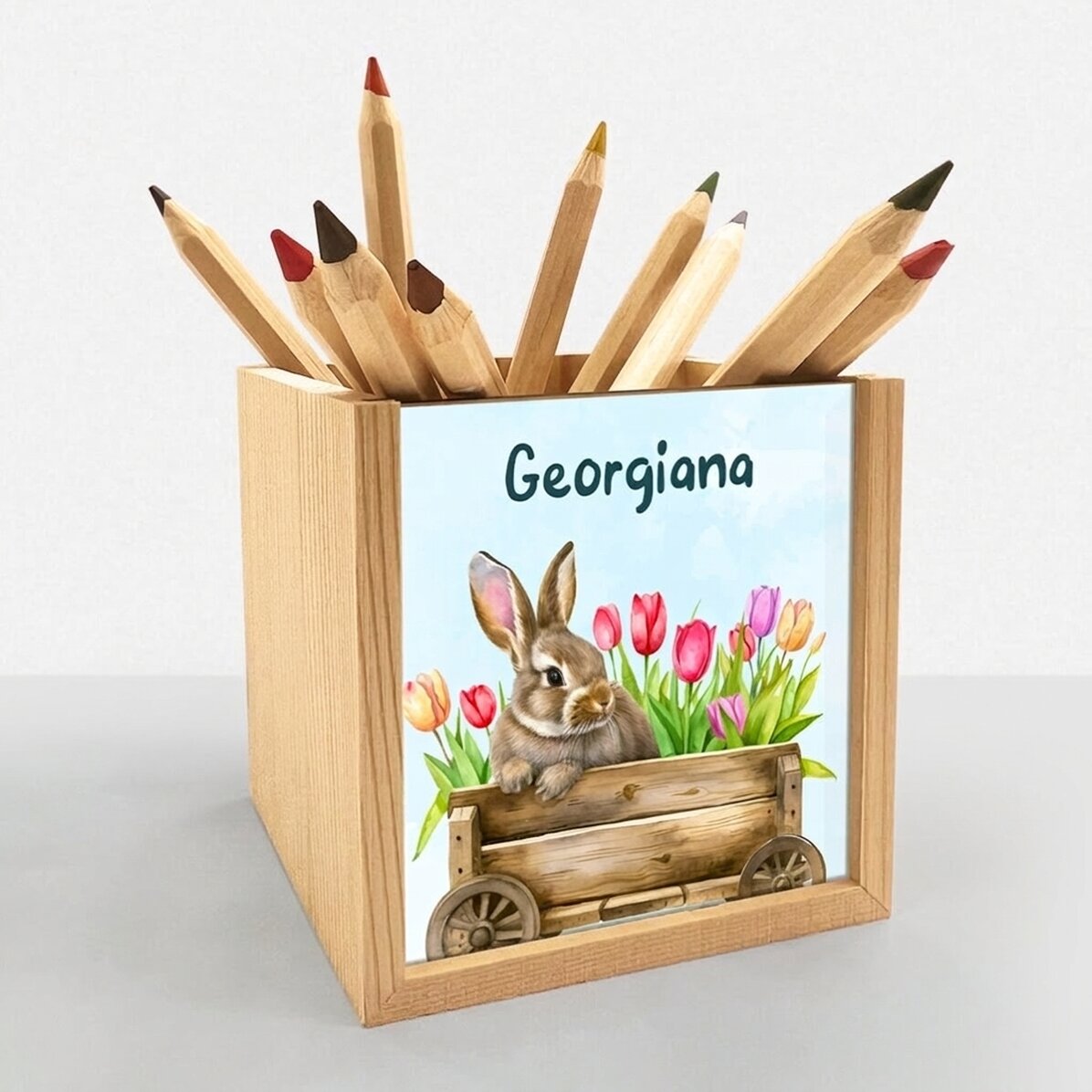 Portamatite personalizzato con nome - Buona Pasqua!