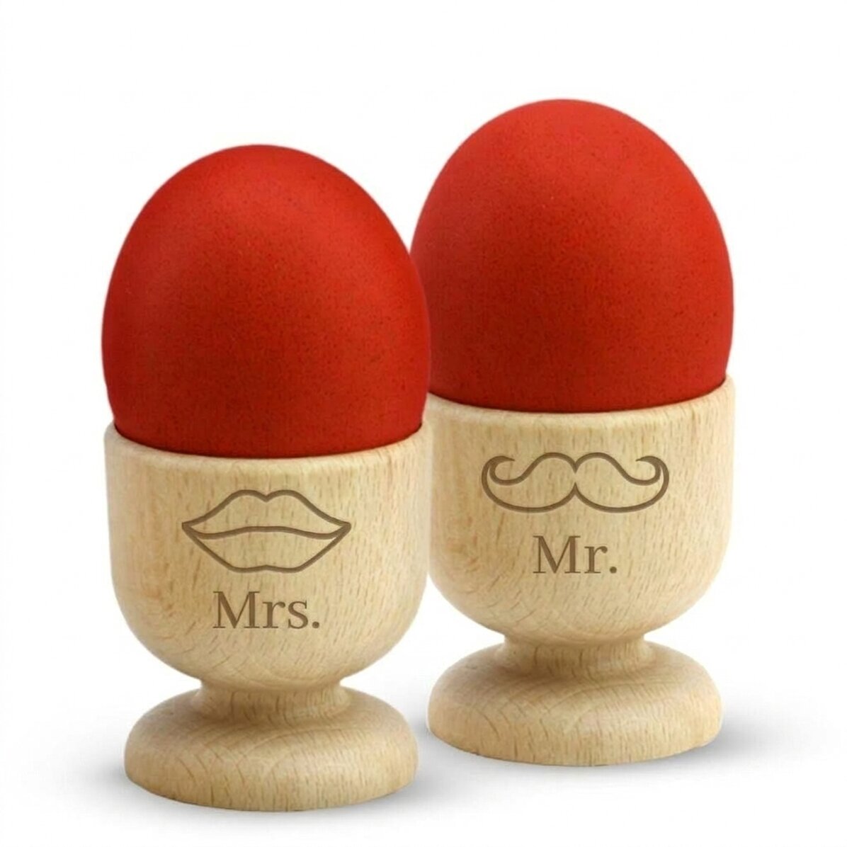 Portauova personalizzato per coppie - Mr & Mrs