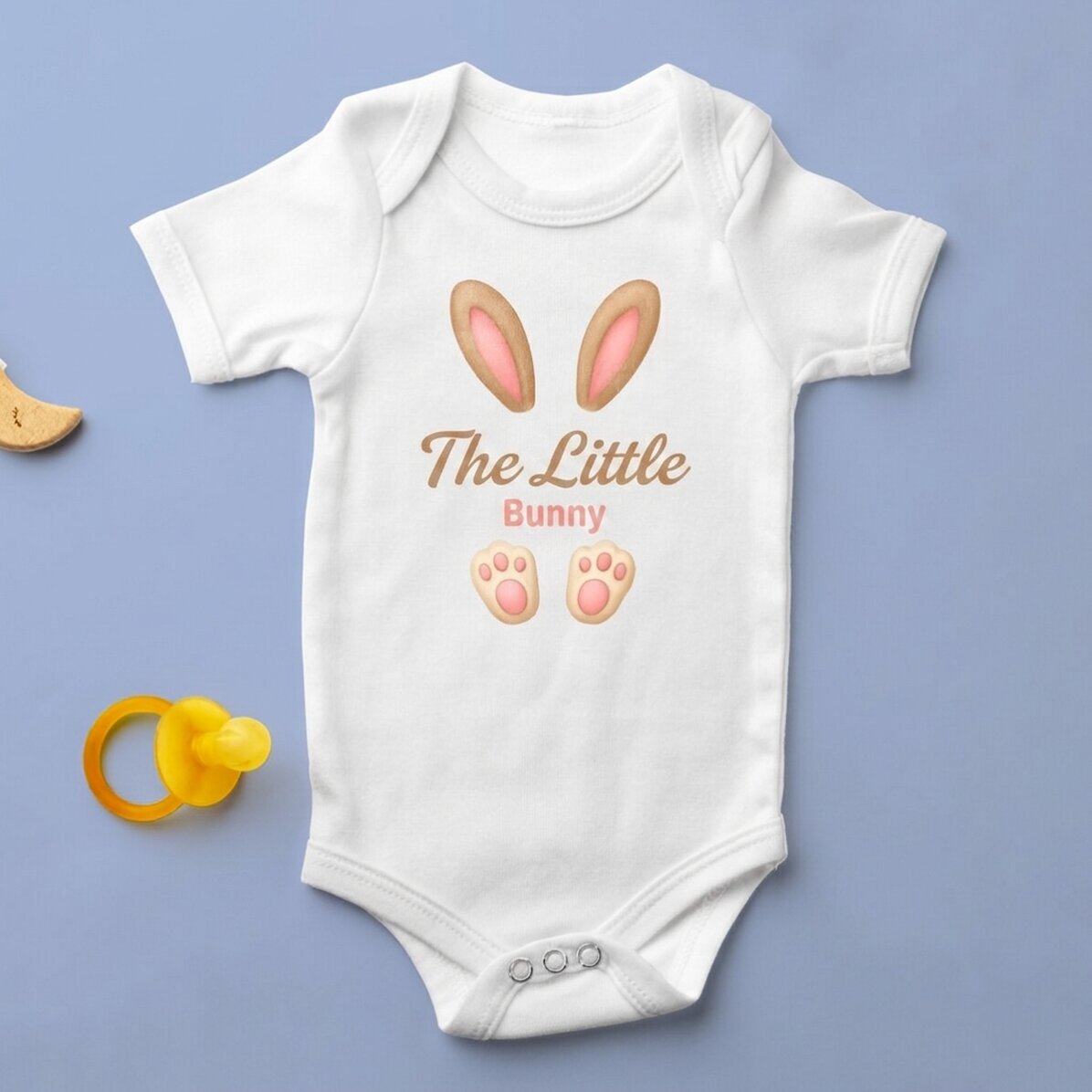 Body per bambini personalizzato con scritta - Orecchie da coniglio