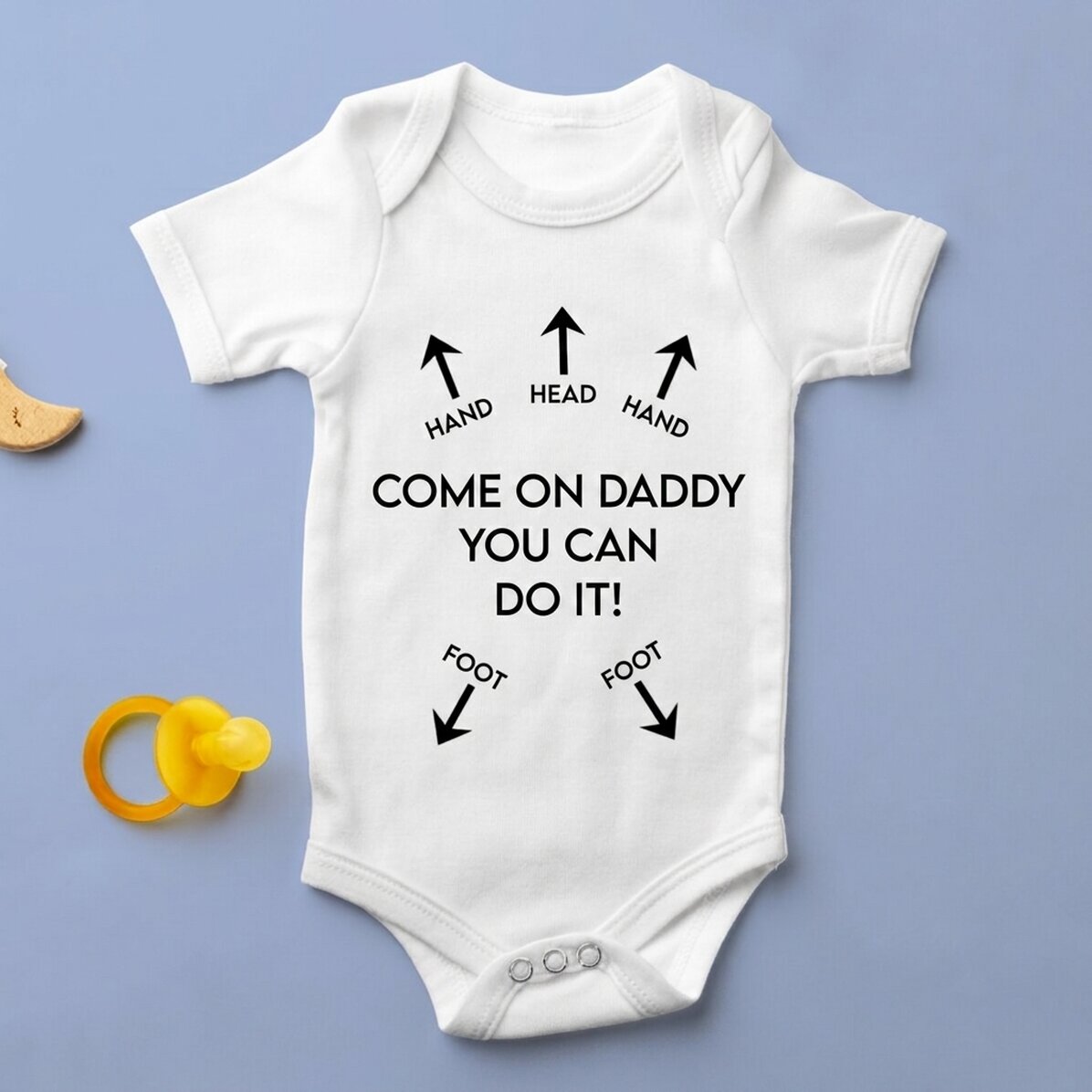 Body per bambini personalizzato con una scritta - Istruzioni