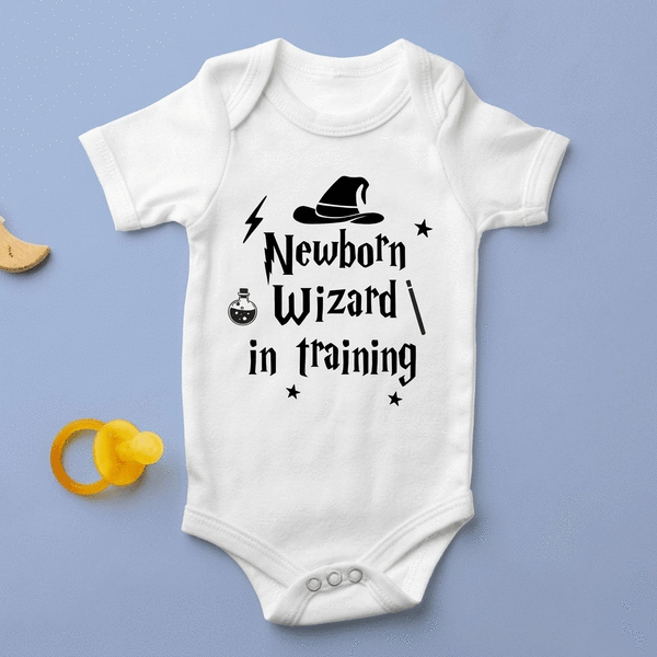 Body per bambini personalizzato con scritta - Mago/Strega