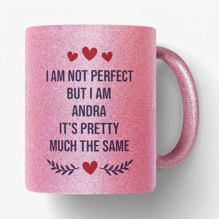 Personalised mug with text - Perfect