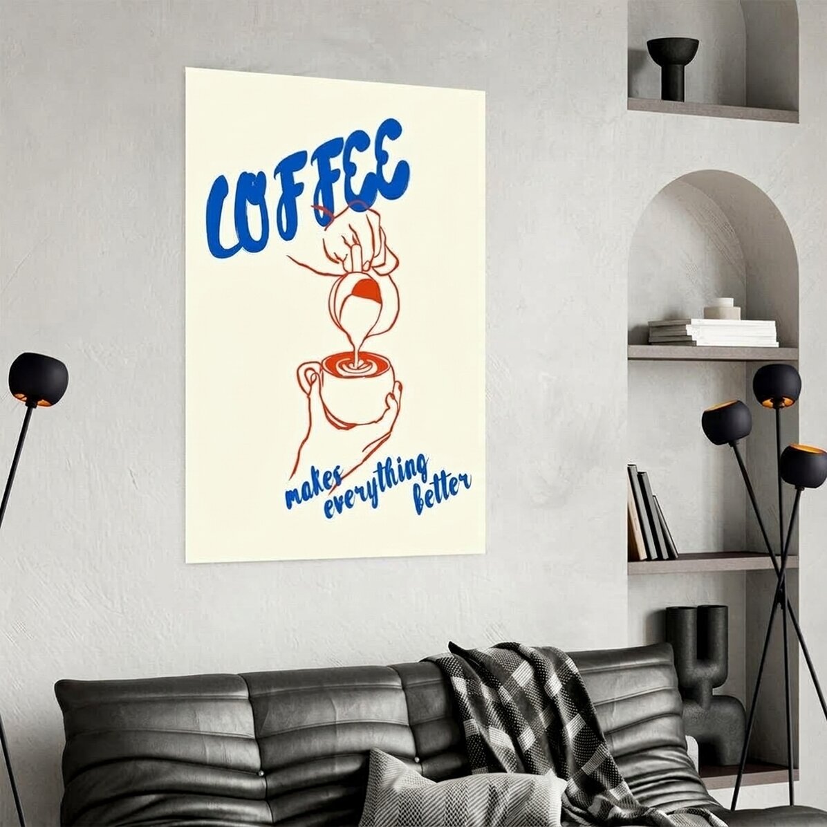 Poster: Il caffè rende tutto migliore