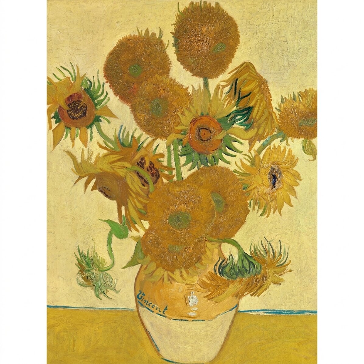 Poster di Vincent van Gogh, Il girasole, 1888