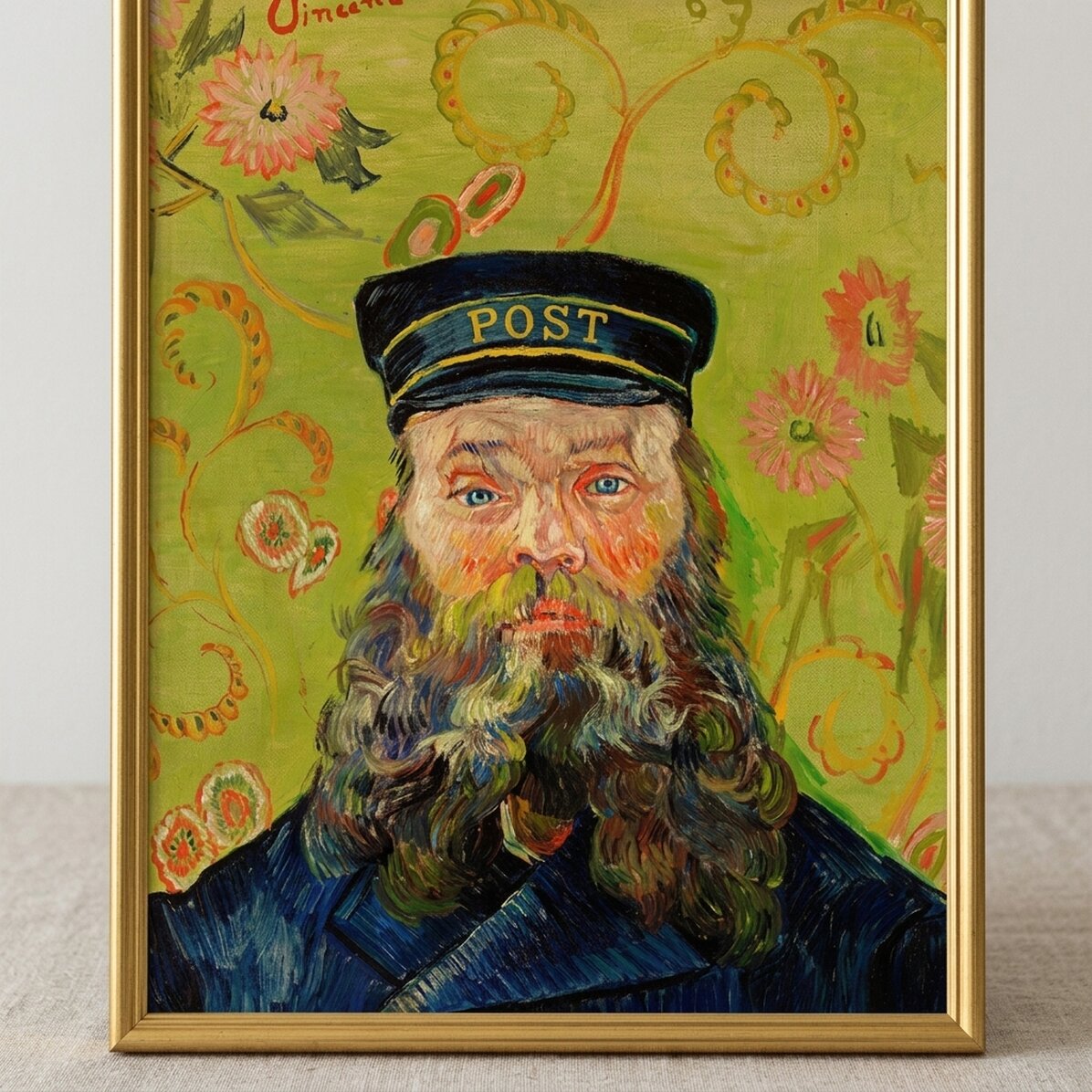 Poster di Vincent van Gogh, “Il postino Joseph Roulin”, 1889