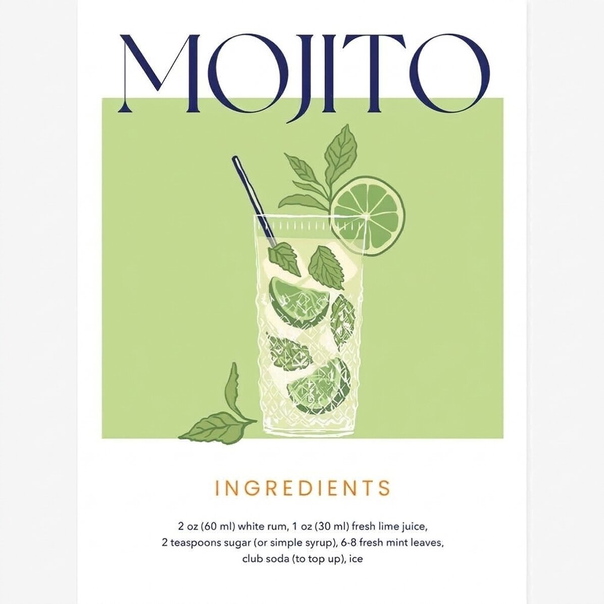 Poster Mojito