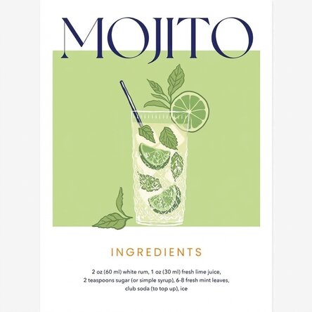 Poster Mojito