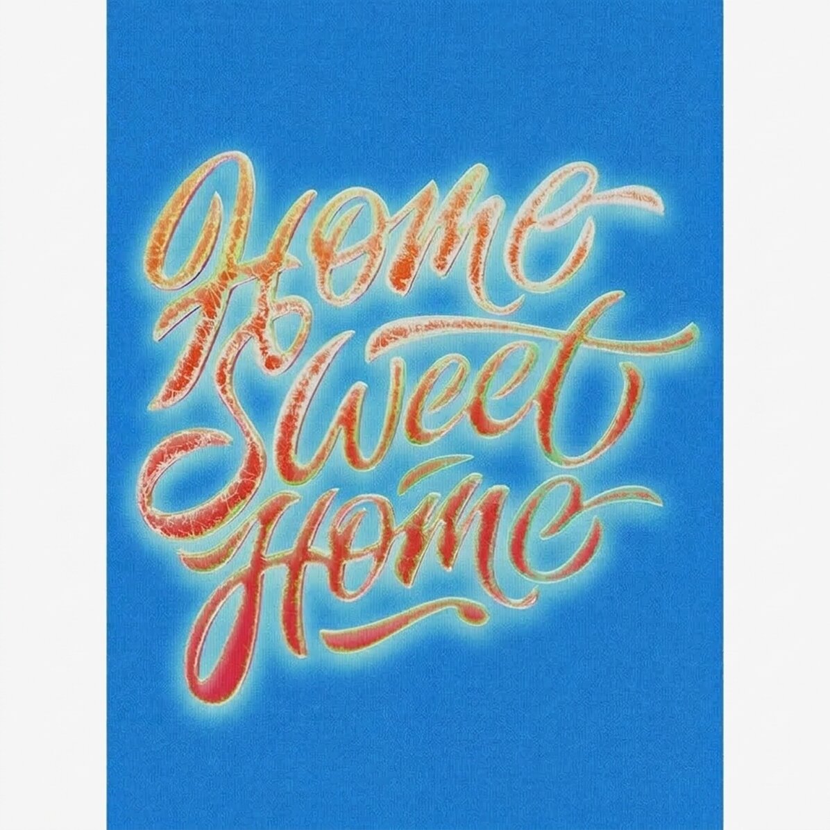 Poster “Home sweet home”