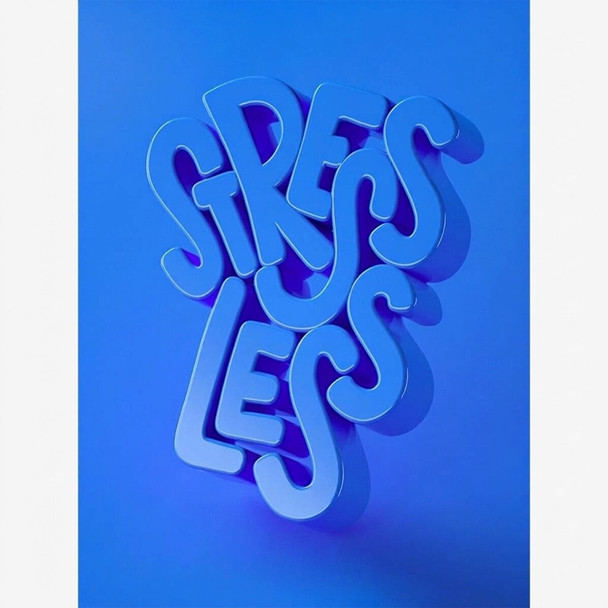 Poster "Stress Less"