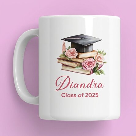 Tazza personalizzata con nome e testo - Laurea