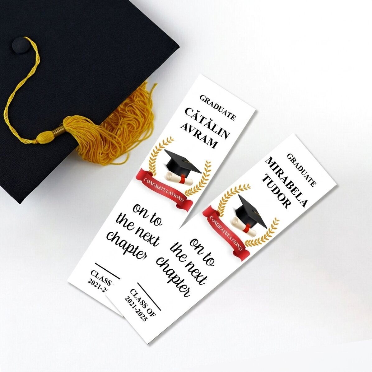 Segnalibro personalizzato con testo - Laurea