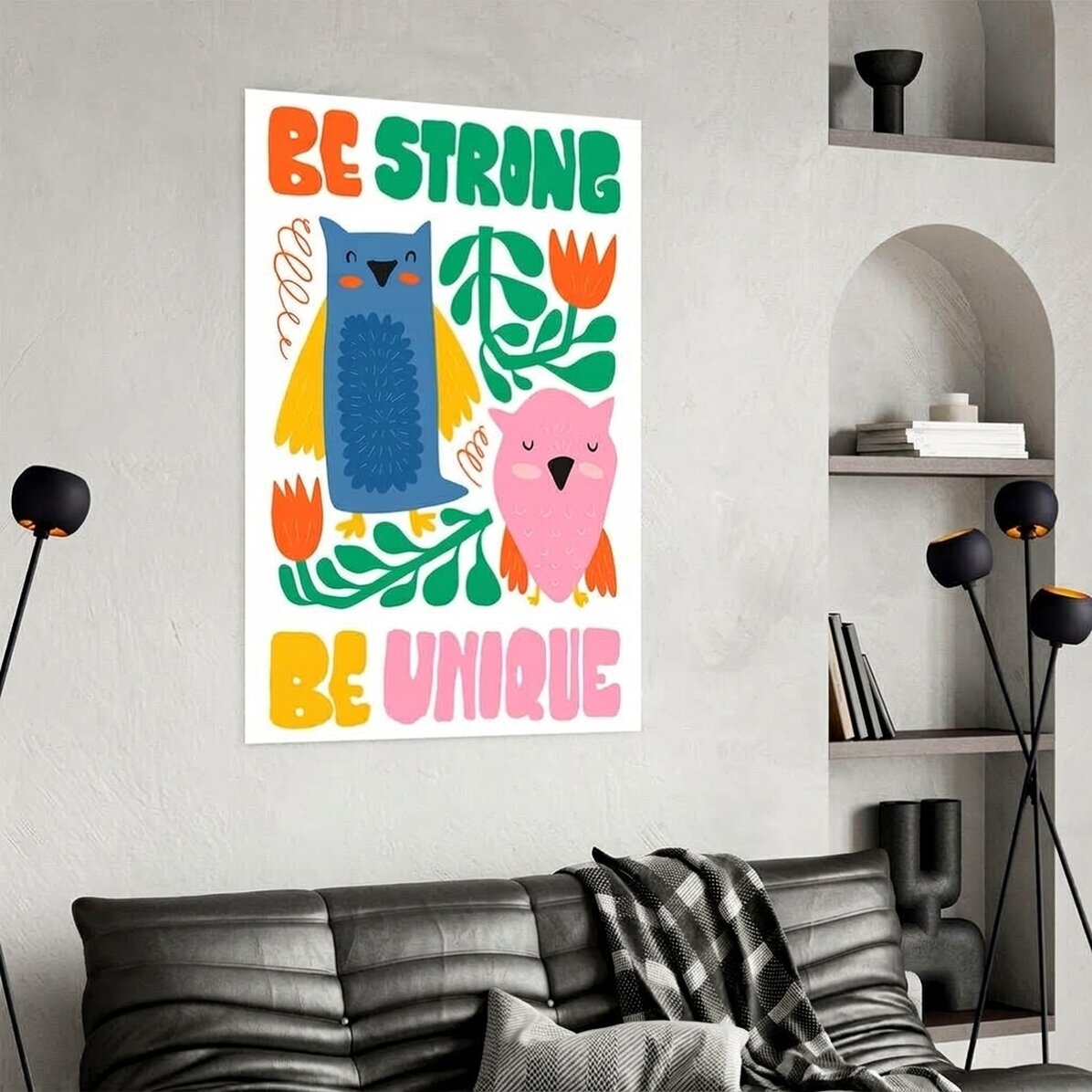 Poster "Strong & unique"