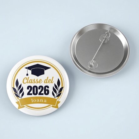 Spilla personalizzata con nome - Laurea