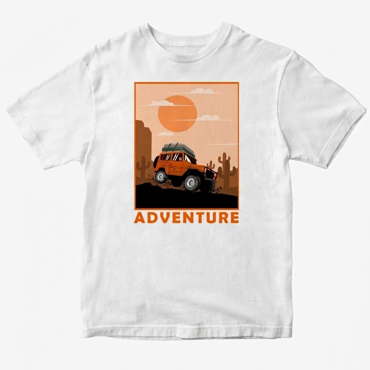 Maglietta in cotone personalizzata per bambini - Adventure