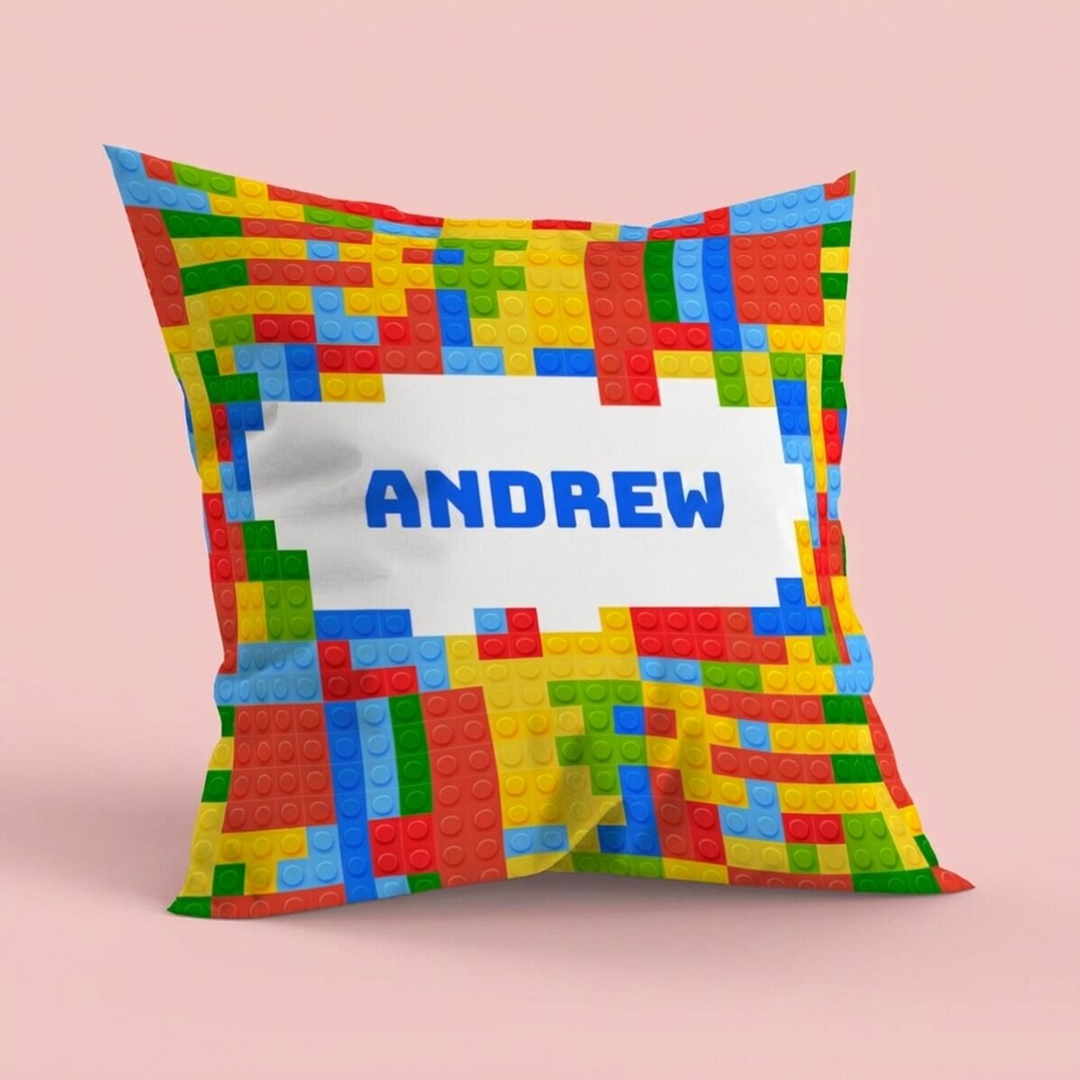 Cuscino personalizzato con nome - Lego