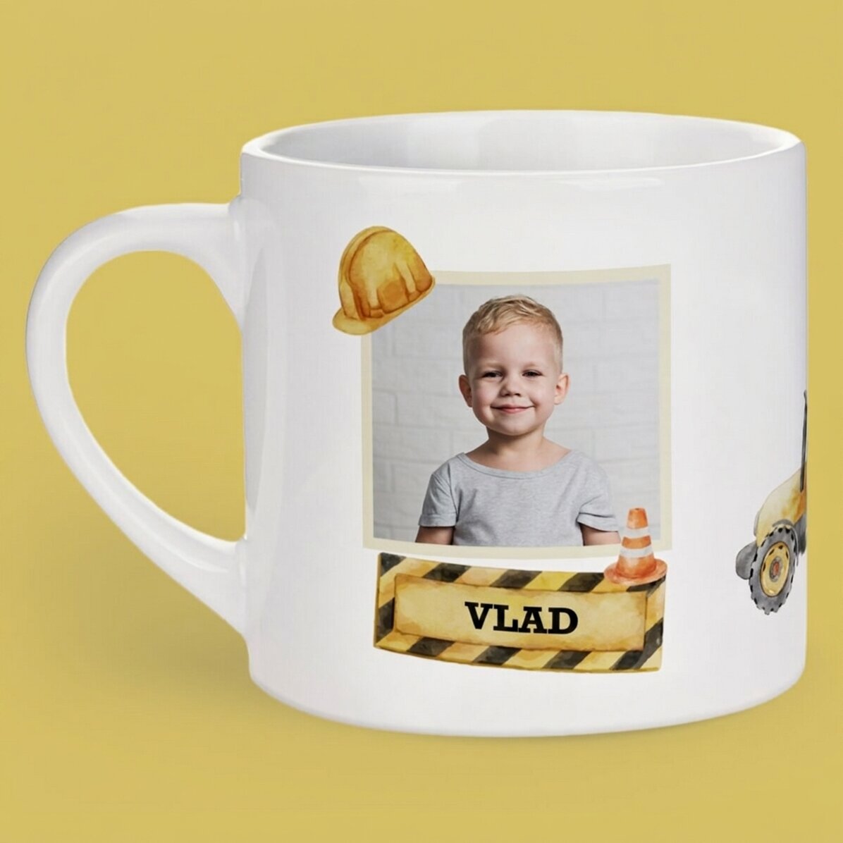 Tazza personalizzata per bambini con foto e messaggio - Attrezzature