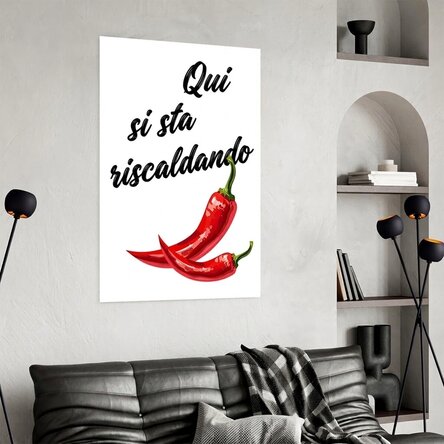 Poster "It's getting hot in here"