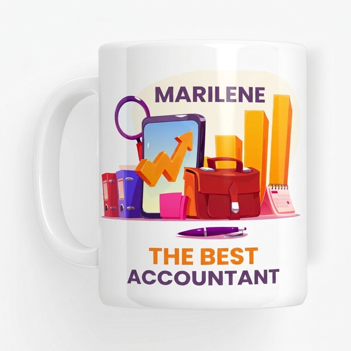 Tazza personalizzata con scritta - Contabile