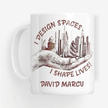Tazza personalizzata con scritta - Architetto