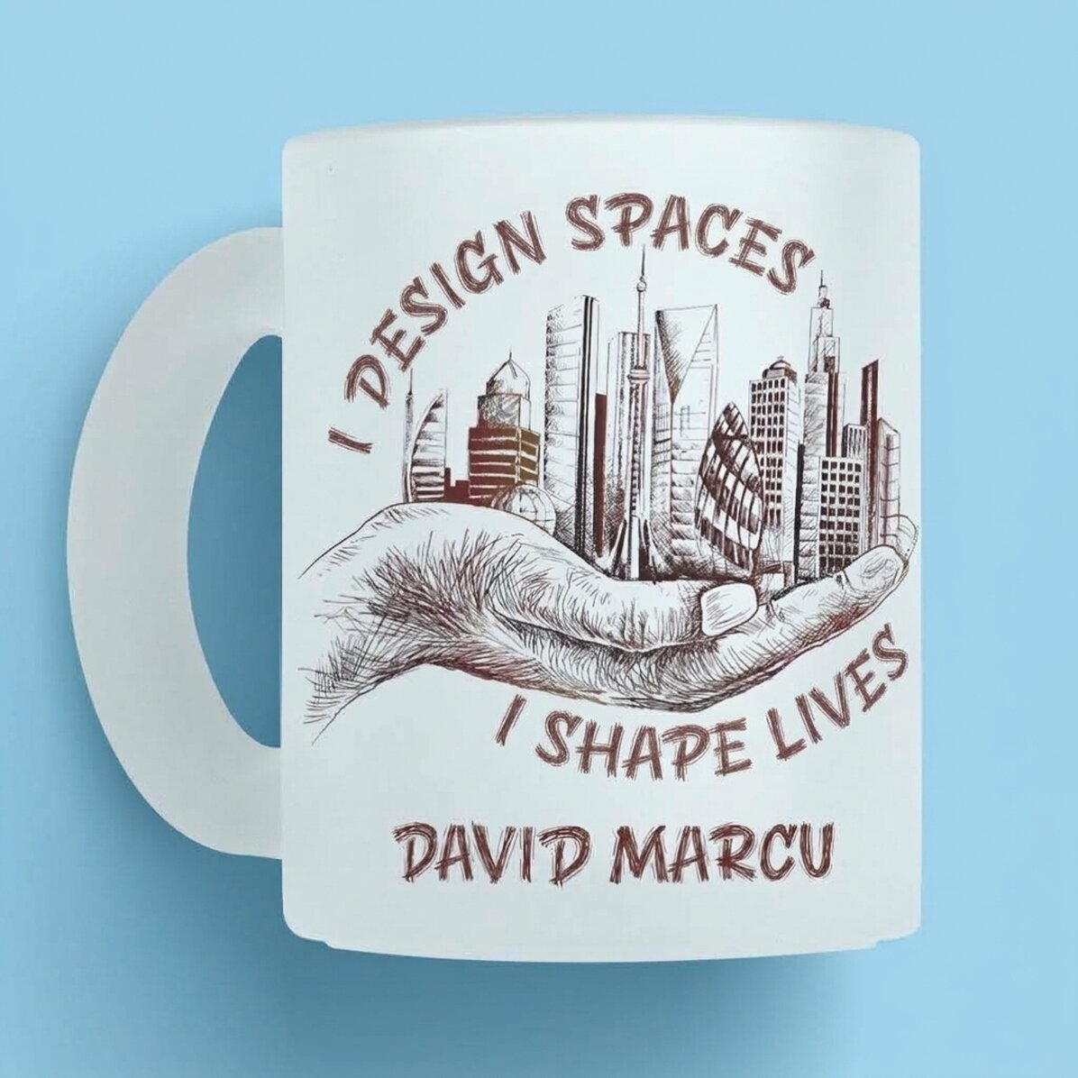 Tazza personalizzata con scritta - Architetto