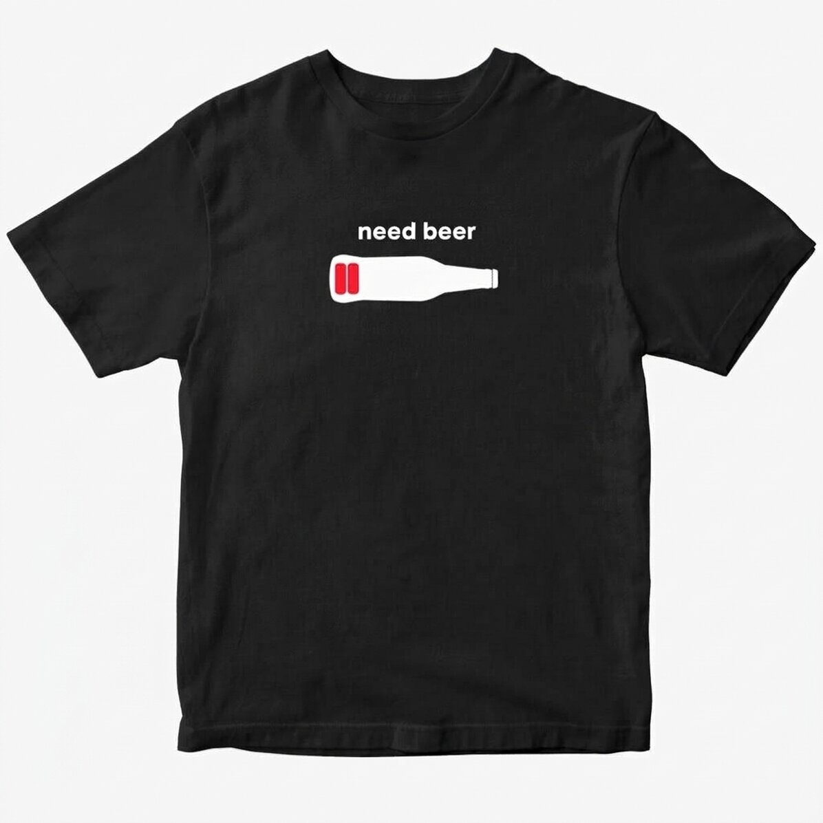 Maglietta in cotone personalizzata - Beer battery