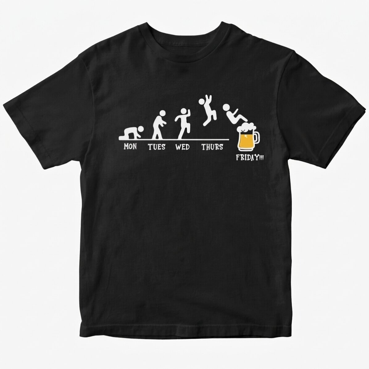 Maglietta in cotone personalizzata - Beer Time