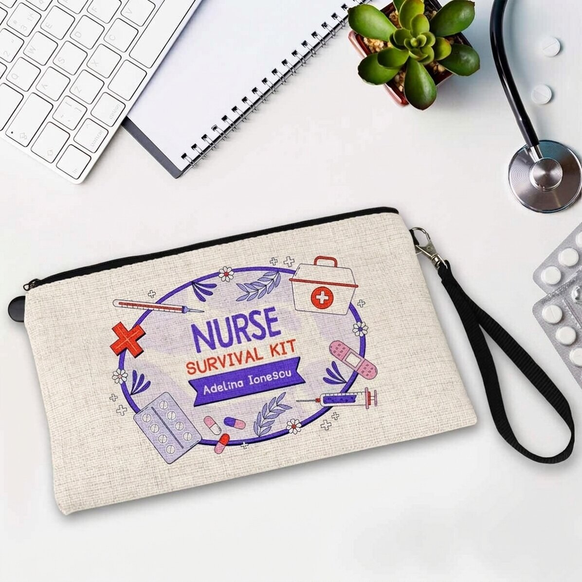 Kit di accessori personalizzato con scritta - Survival Kit