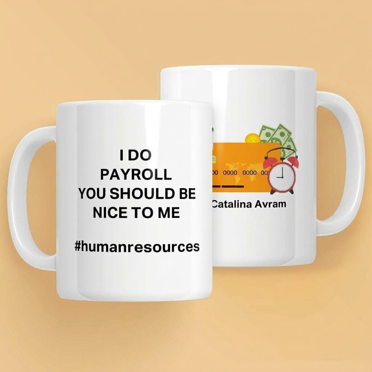 Tazza personalizzata con scritta - HR